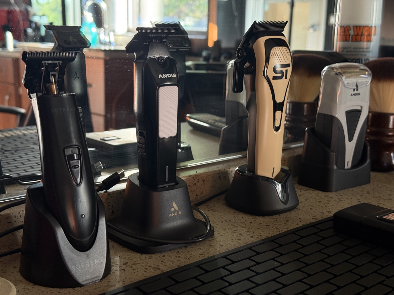 Professional clippers for fades and beard work Portland