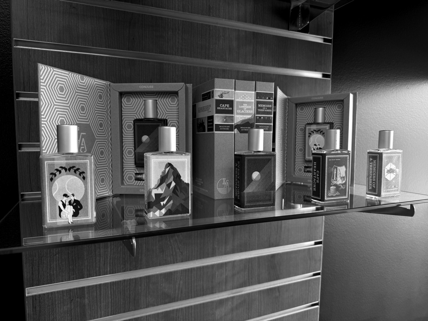 Imaginary Authors fragrances in the suite