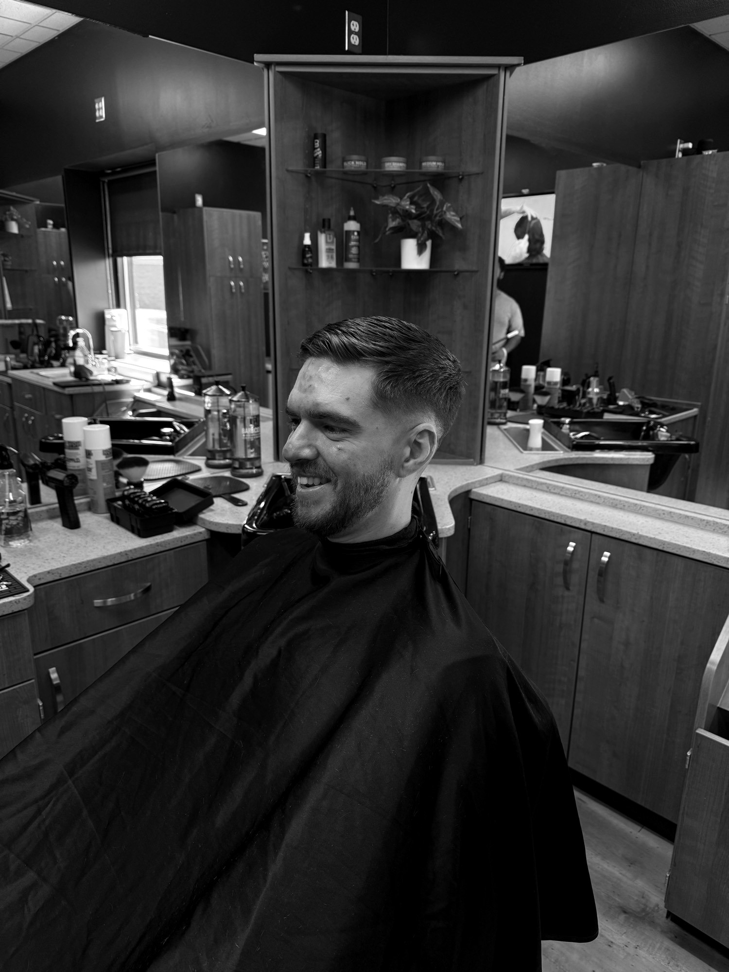 Fresh cut at Obsidian Barbers